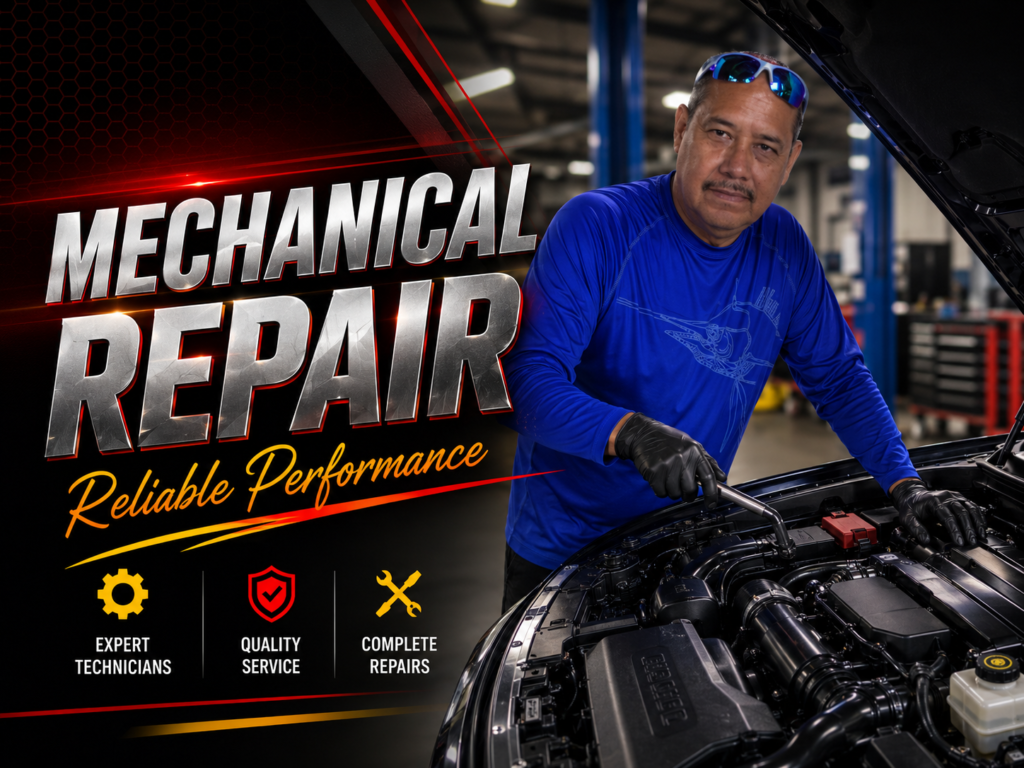 Mechanical repair at El Rancho P Auto